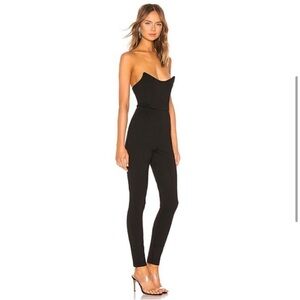 NEW Superdown Noelle Corset Catsuit black size S. Never worn, no tags
